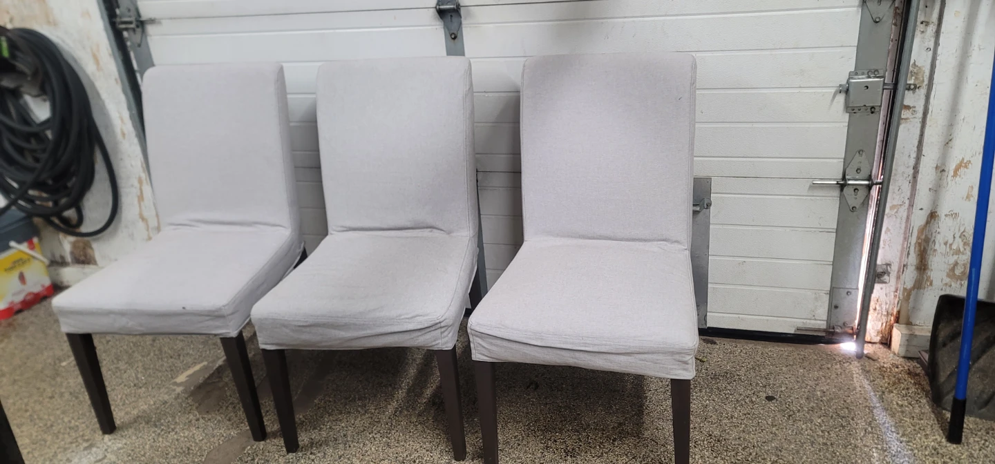 Set of 6 Upholstered Dining Chairs