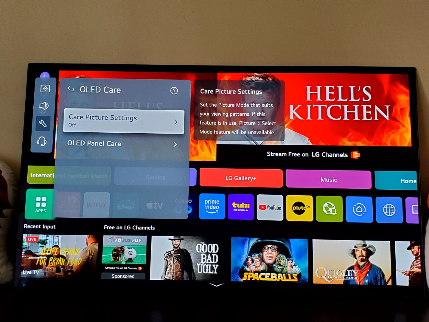 LG OLED 4K 120HZ TV - photo 2