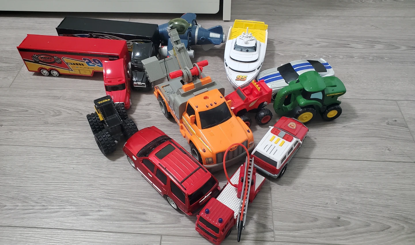 Assorted Toy Vehicles Collection