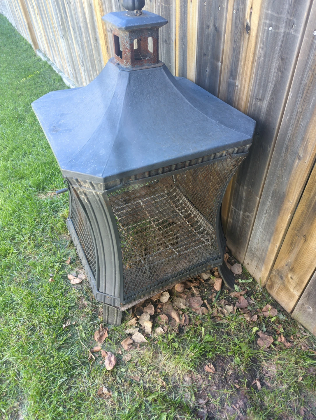 Outdoor Metal Fireplace - photo 3