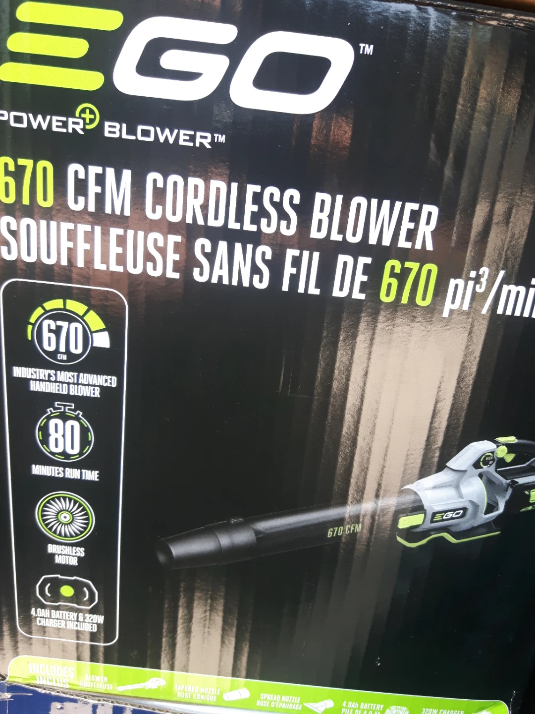 EGO 670 CFM Cordless Blower - photo 2