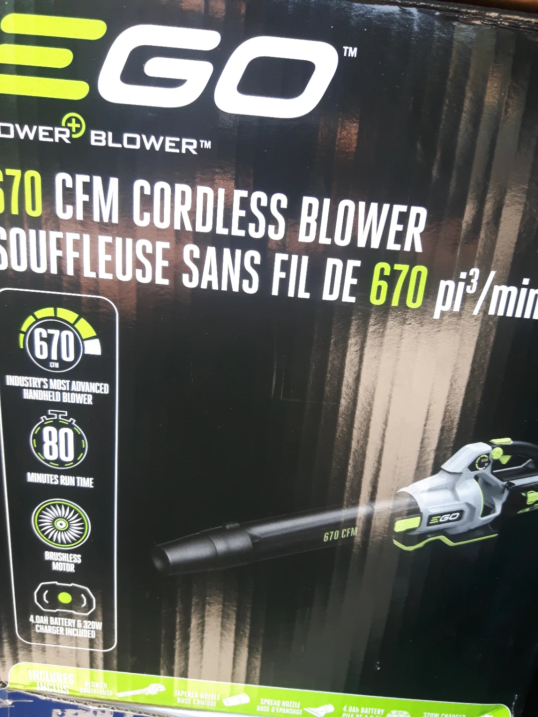 EGO 670 CFM Cordless Blower - photo 3