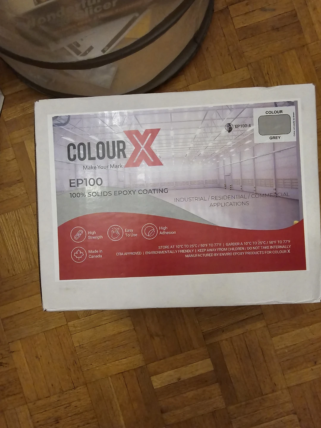 Colour X EP100 100% Solids Epoxy Coating - Grey