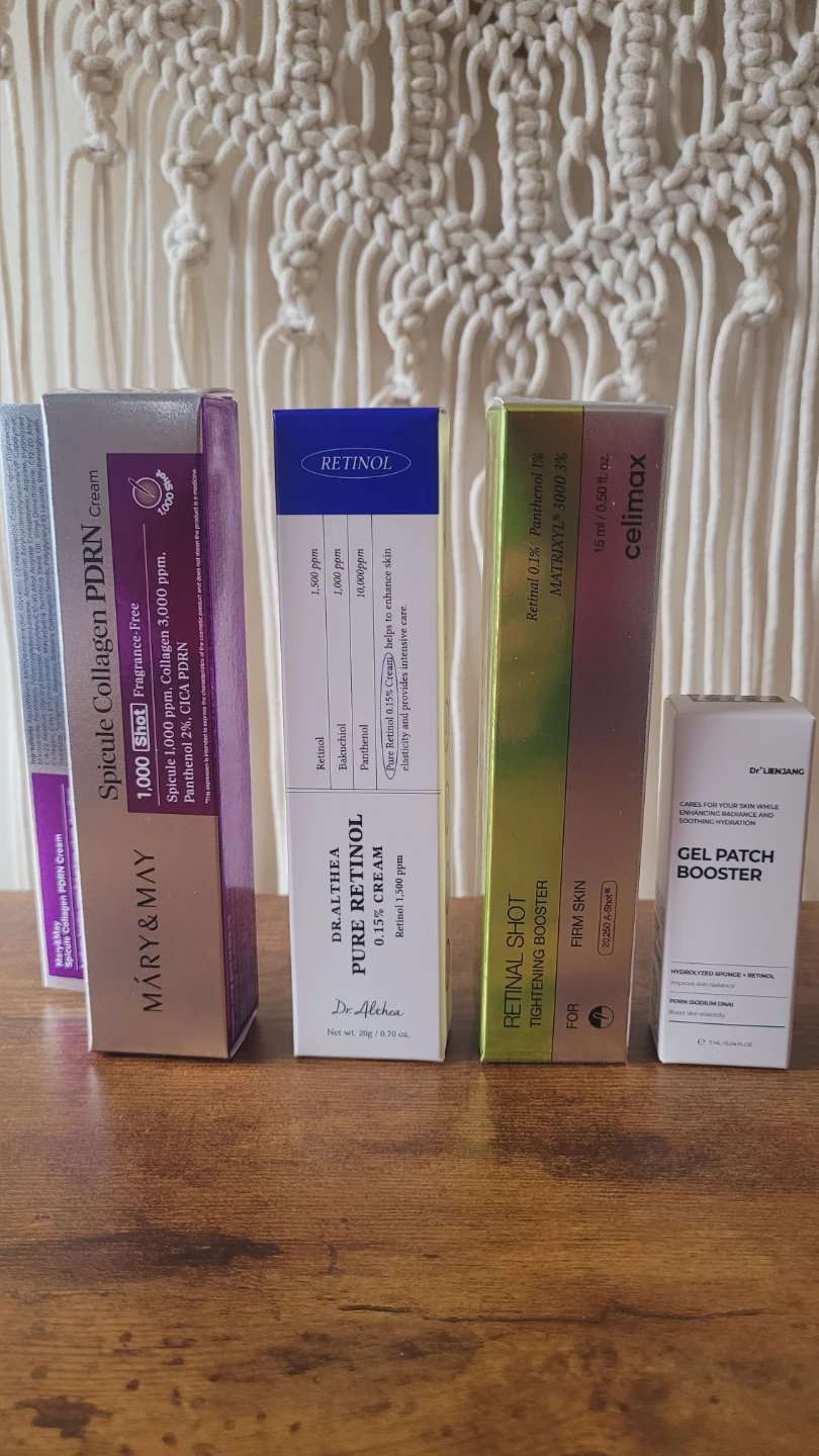 Korean Anti-Aging Skincare Bundle – 4 Brand New Products