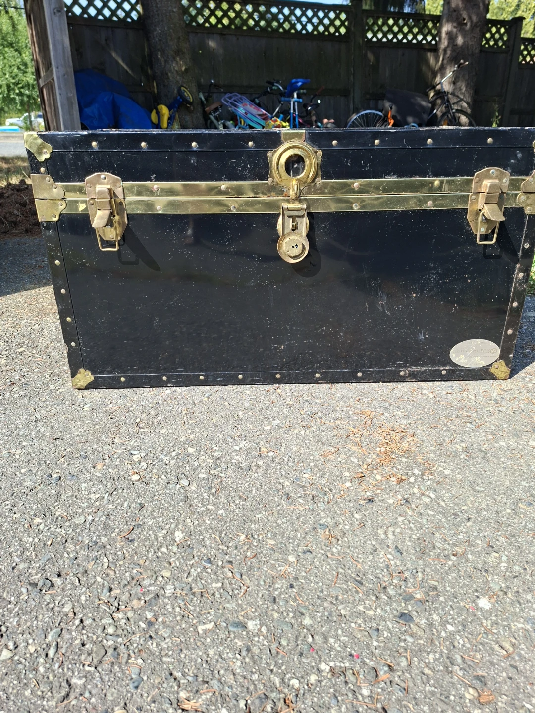 Vintage Everlite Union Trunk Black - photo 2