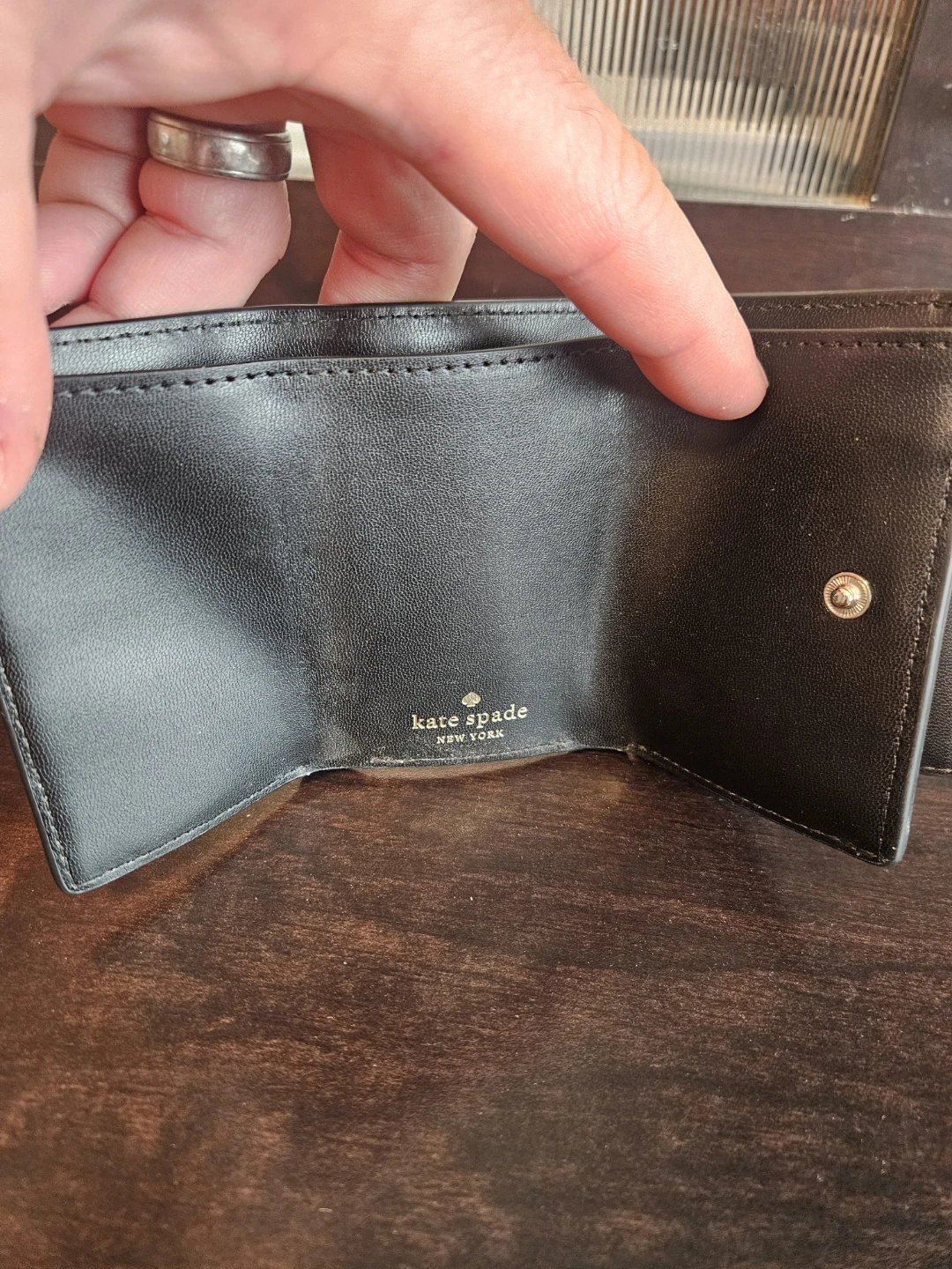Kate Spade New York Black Leather Card Holder - photo 5