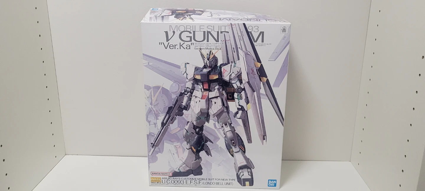 Mobile Suit RX-93 Gundam Ver.Ka 1/100 Scale Model Kit