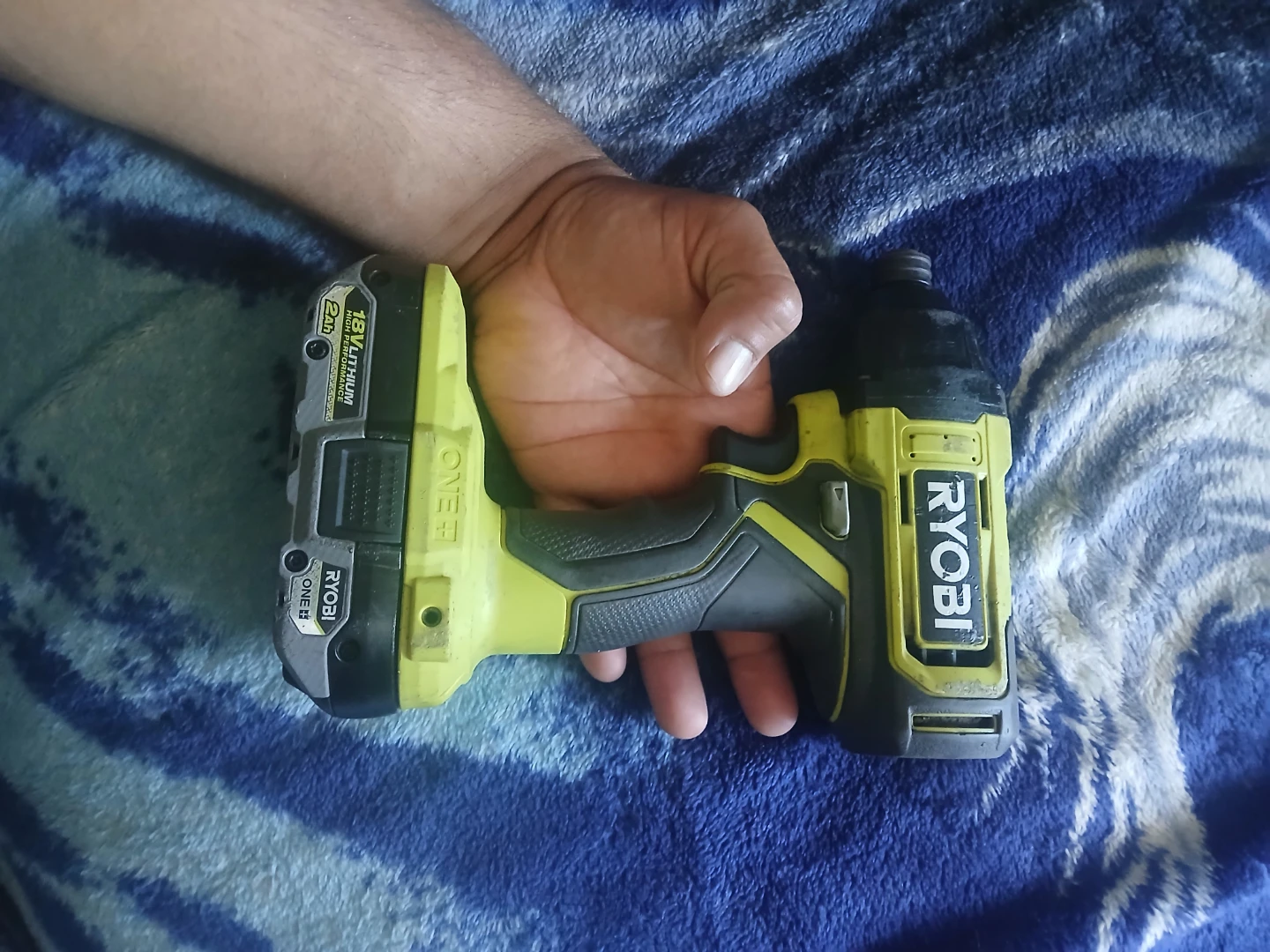 Ryobi ONE+ 18V Lithium-Ion Cordless Impact Driver