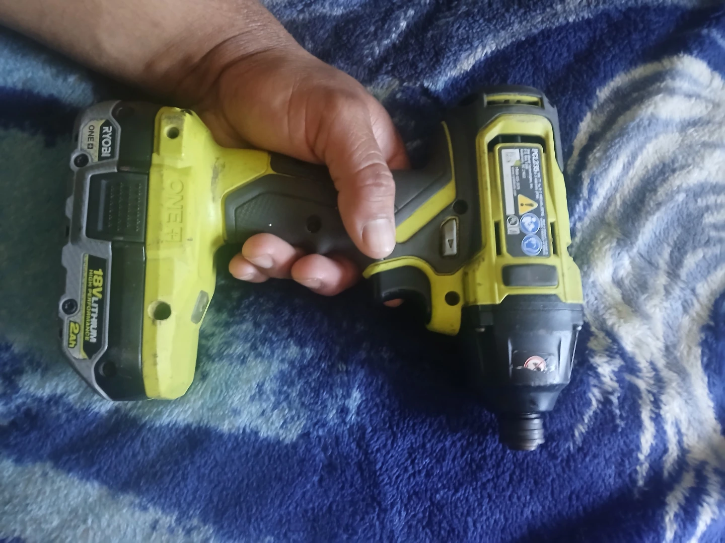 Ryobi ONE+ 18V Lithium-Ion Cordless Impact Driver - photo 3
