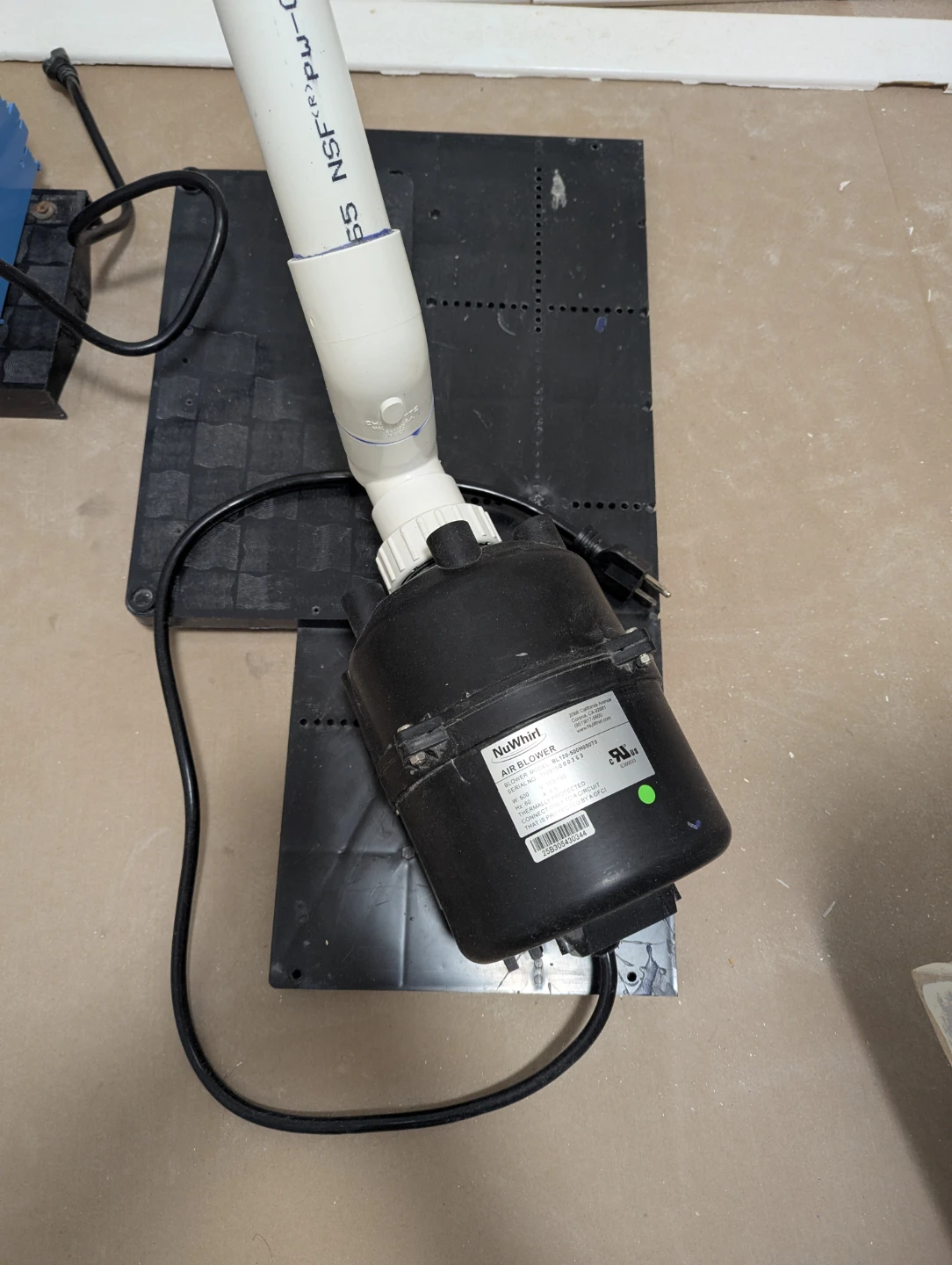 NuWhirl Whirlpool Bath Pump & Air Blower System - photo 4