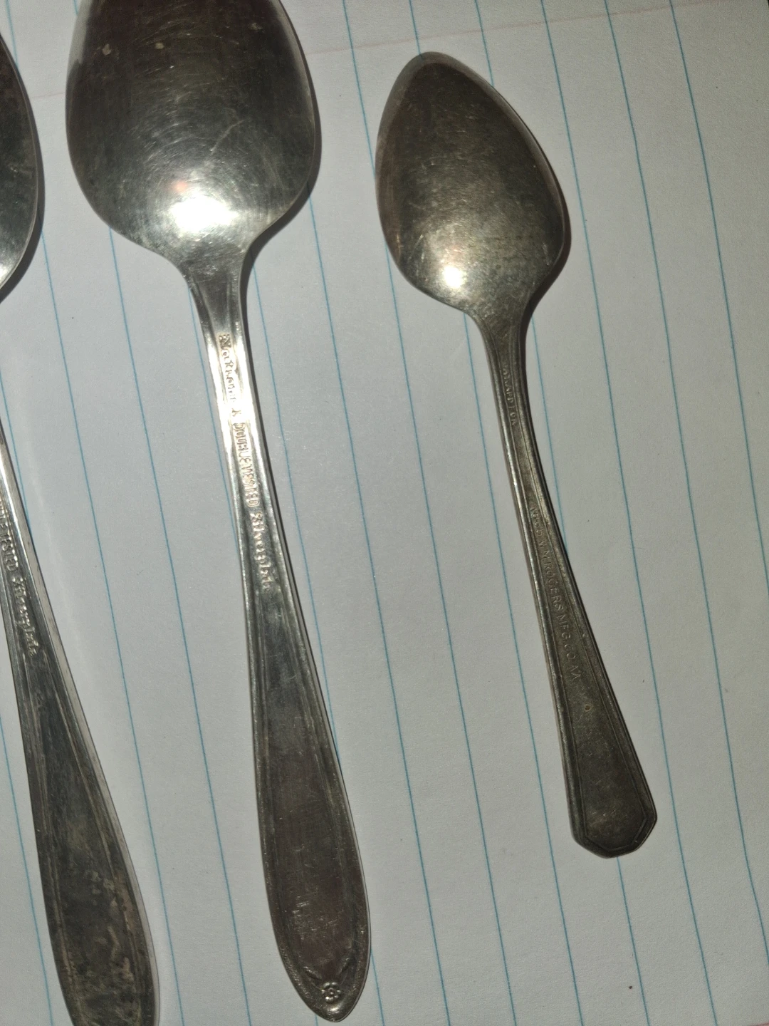 Set of 6 Silver Plated Spoons - photo 5