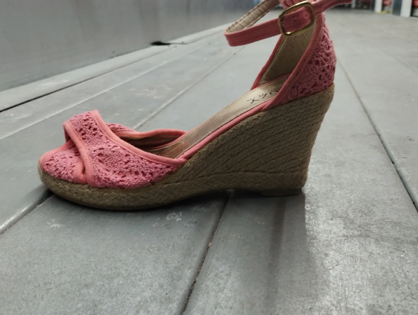 Pink Suzy Espadrille Wedge Sandals - photo 2