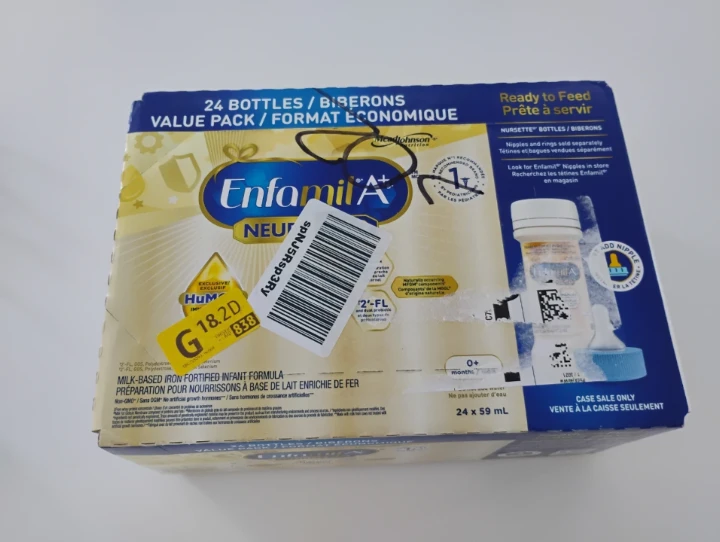 Enfamil A+ NeuroPro Ready to Feed Baby Formula - 24 Bottles