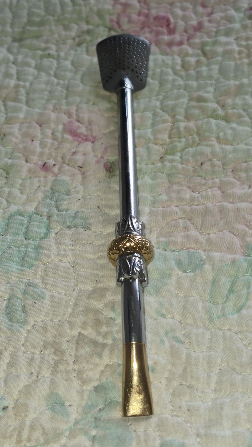 Decorative Stainless Steel Yerba Mate Straw - photo 2