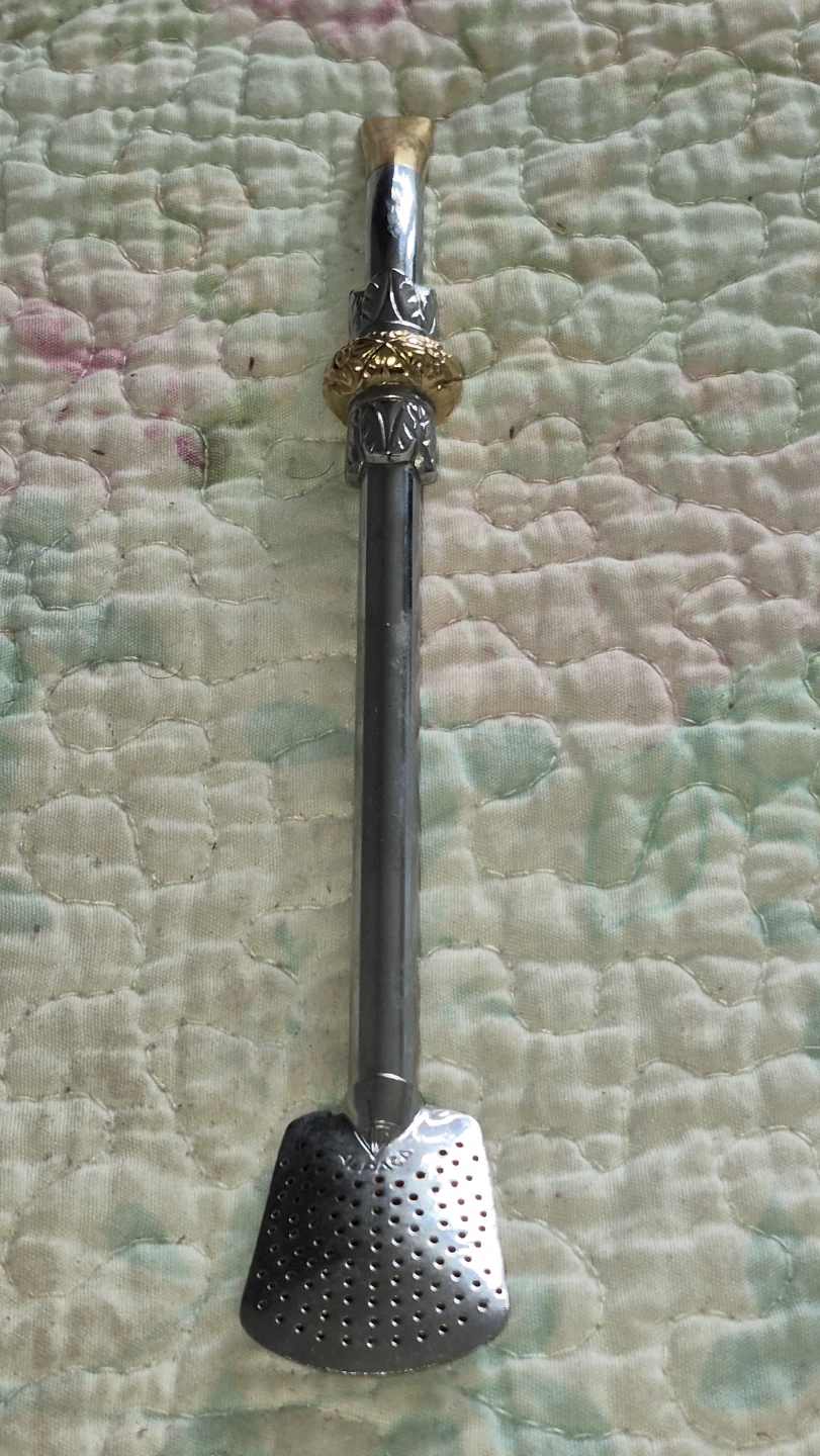 Decorative Stainless Steel Yerba Mate Straw - photo 3