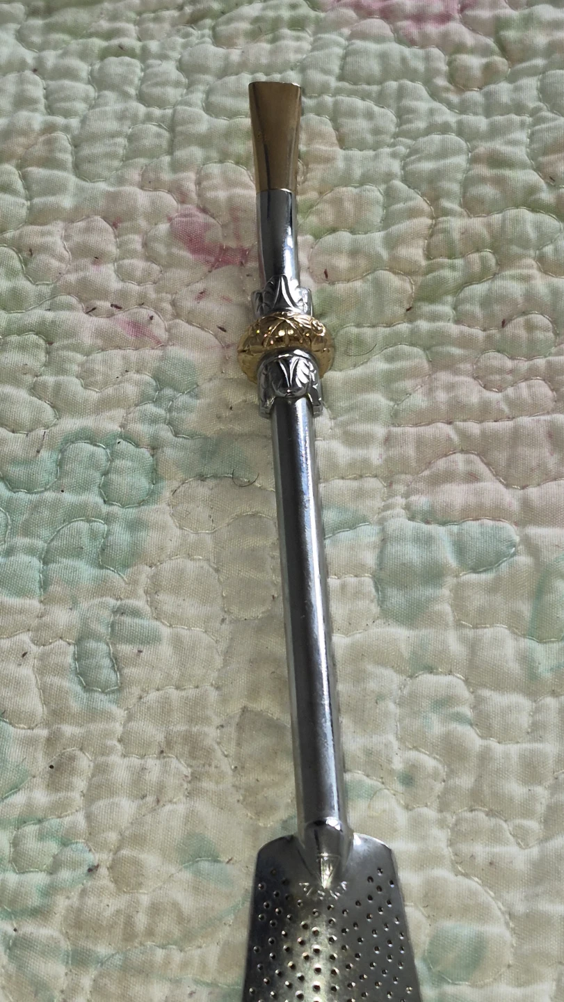 Decorative Stainless Steel Yerba Mate Straw - photo 4
