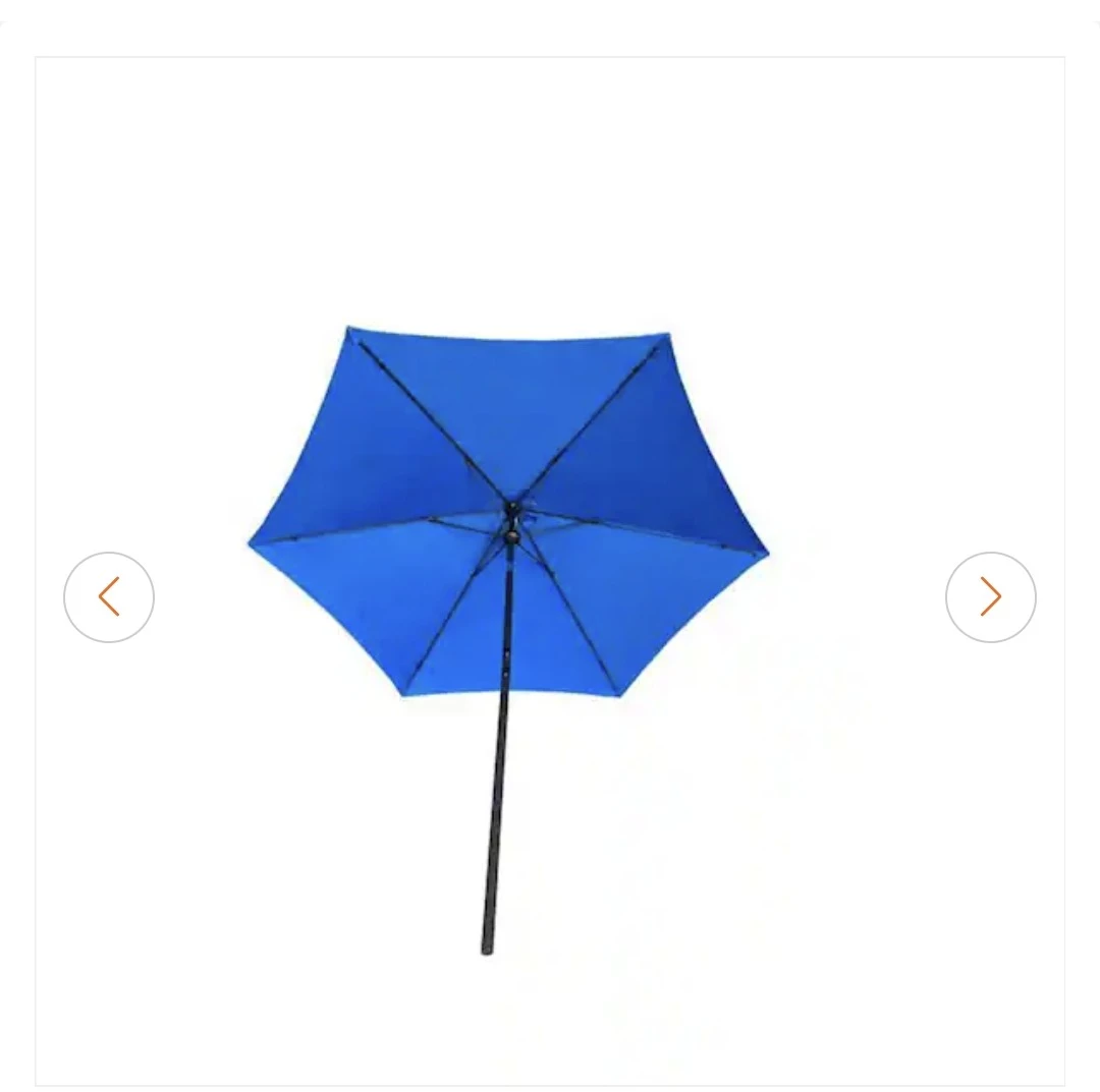 Blue Patio Umbrella Canopy Replacement