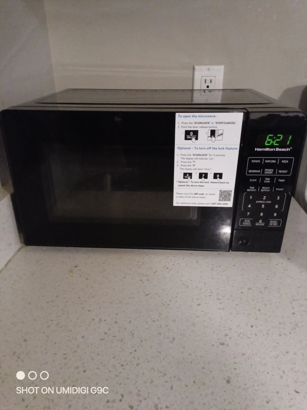 Hamilton Beach Microwave Oven