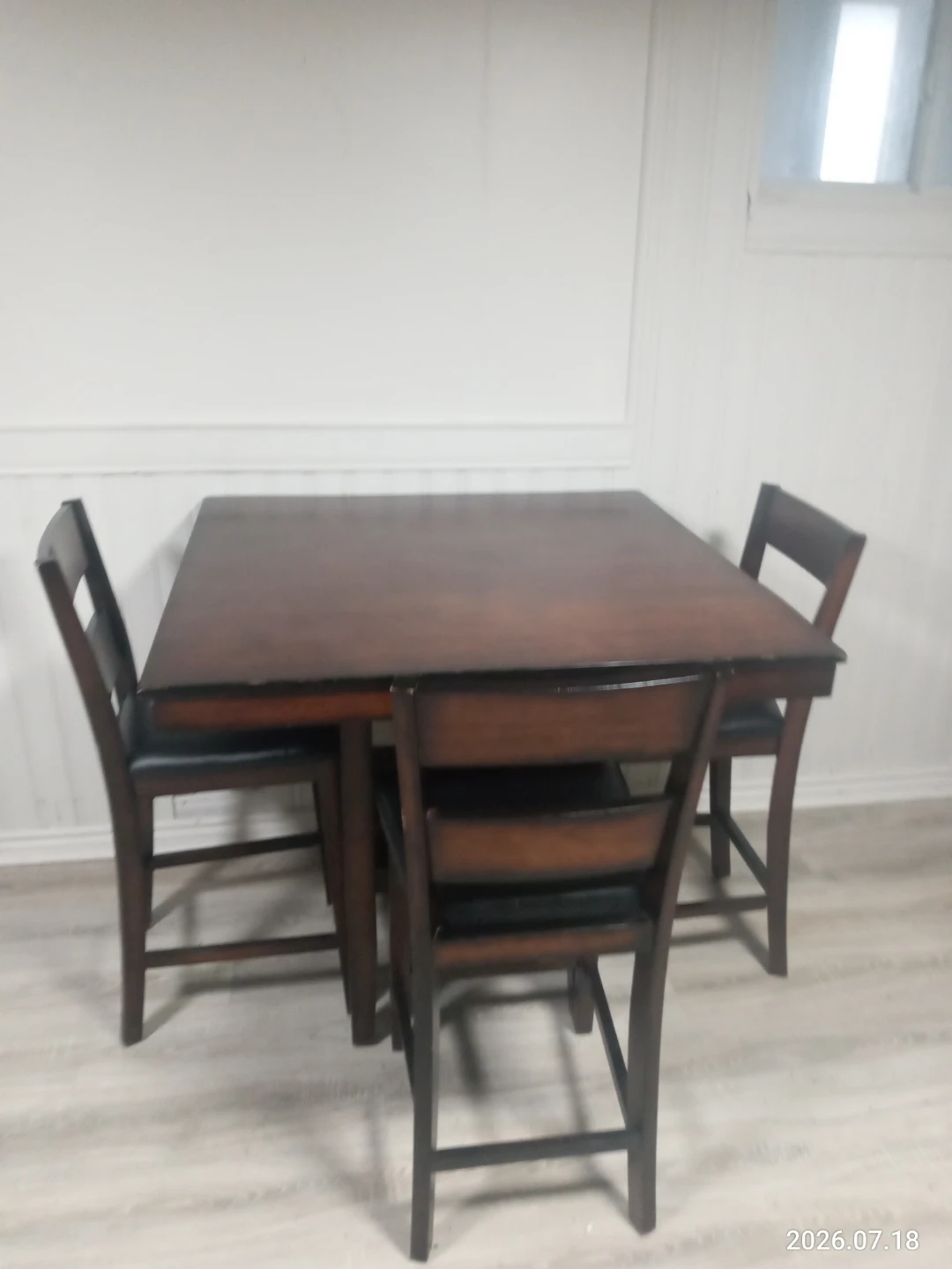 Table and chairs