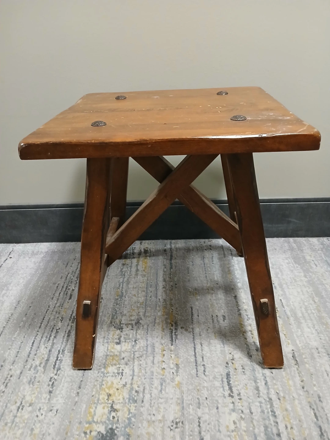 Wooden Stool - photo 3