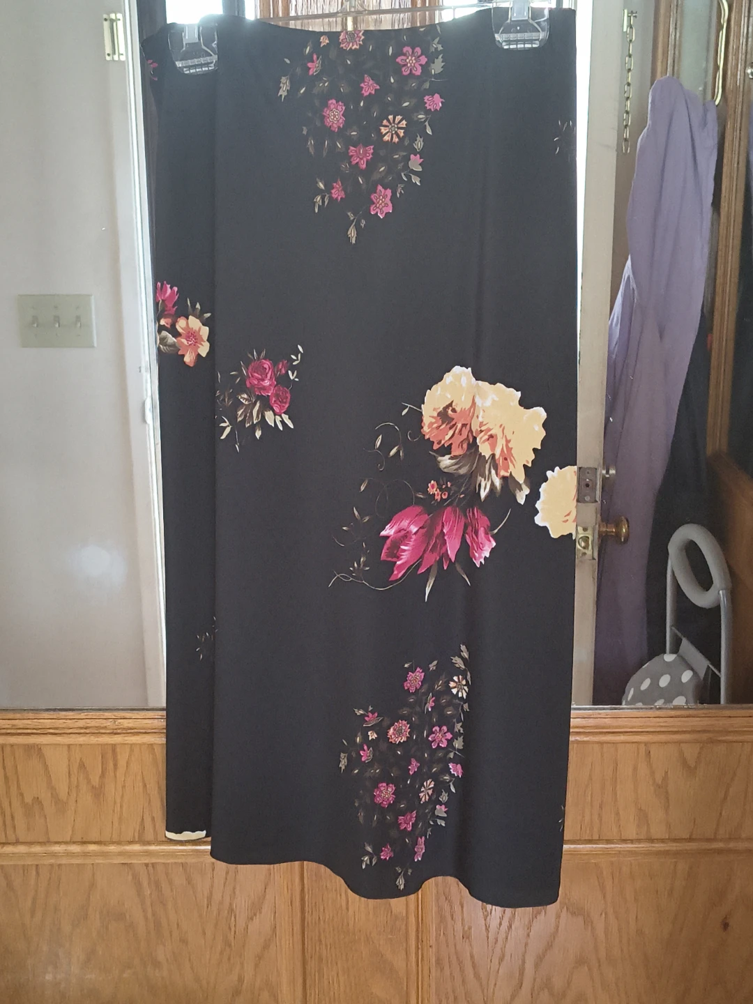 Carroll & Reed Floral Skirt  2X
