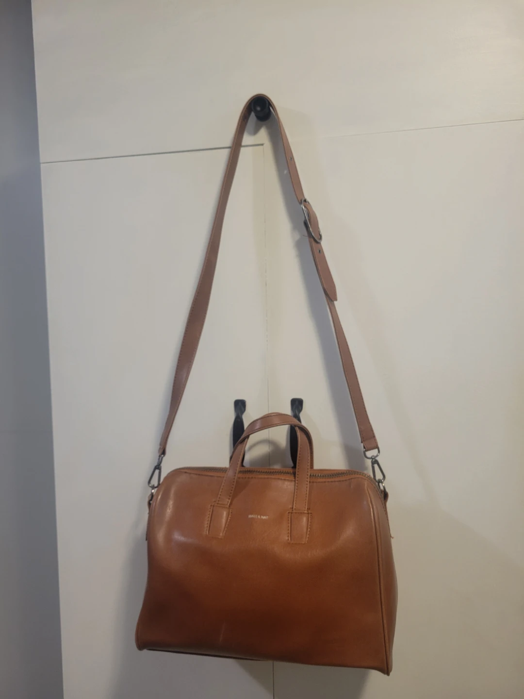 Matt & Nat Brown Leather Satchel Bag