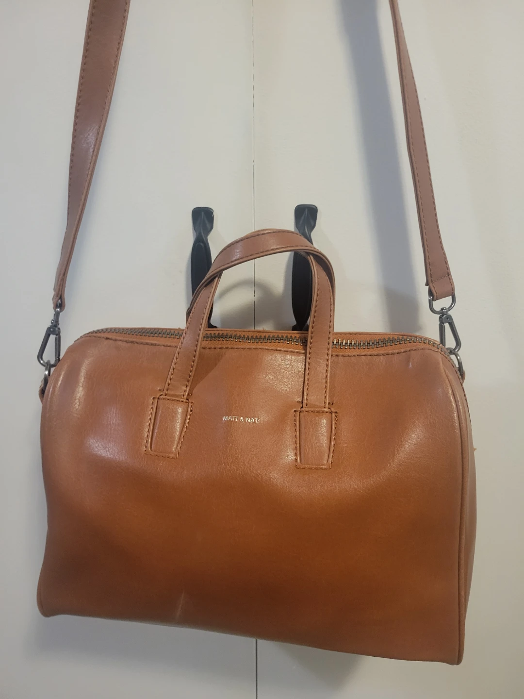 Matt & Nat Brown Leather Satchel Bag - photo 2