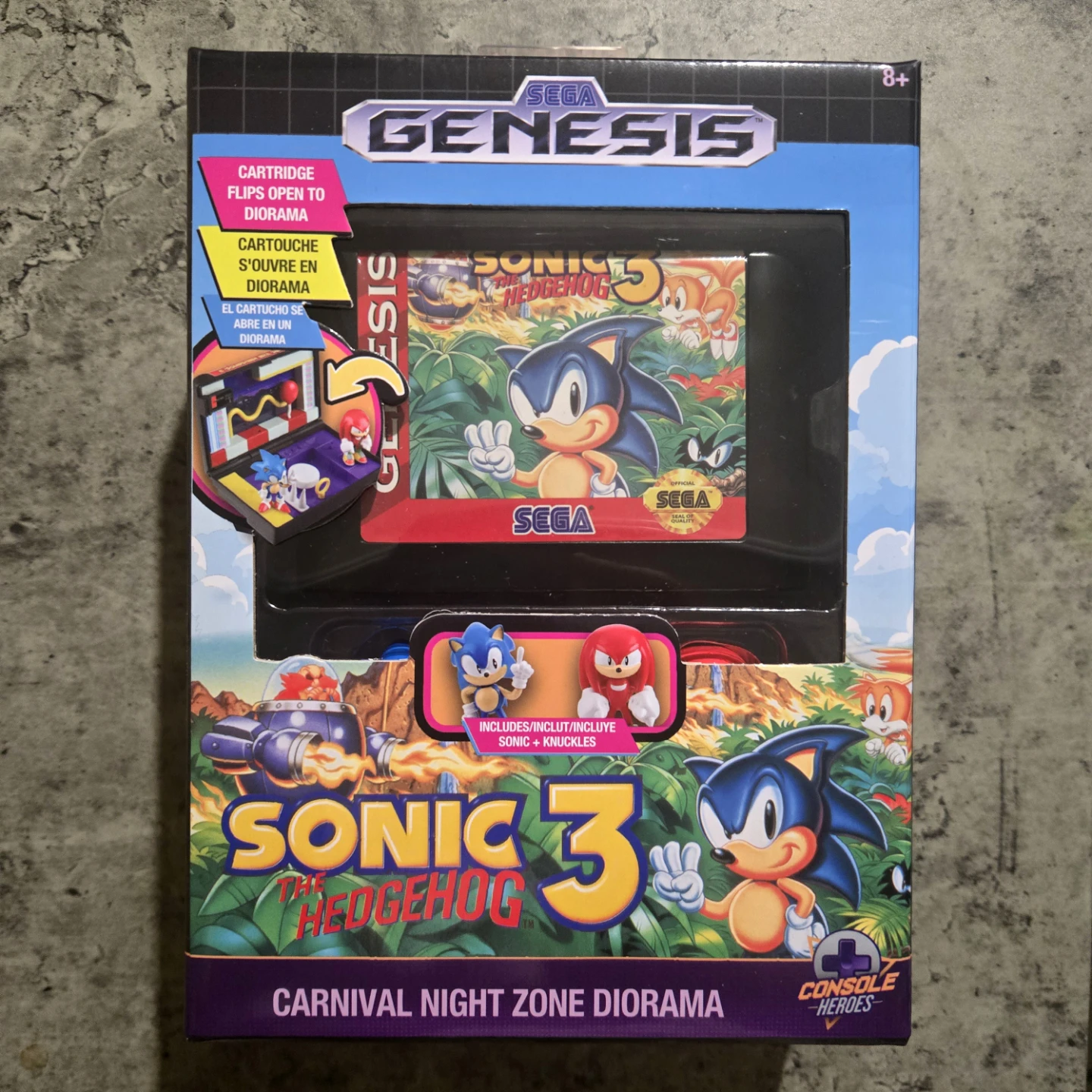 Sega Genesis Sonic the Hedgehog 3 Carnival Night Zone Diorama
