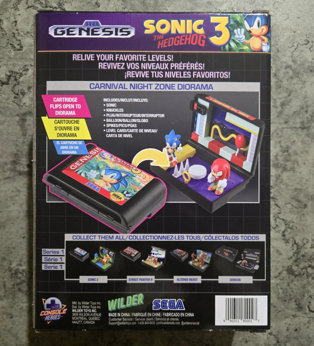Sega Genesis Sonic the Hedgehog 3 Carnival Night Zone Diorama - photo 2