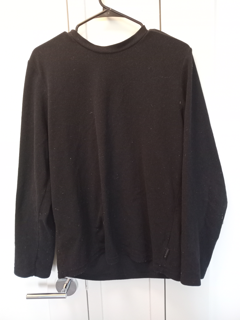 Black Long super warm Sleeve Top