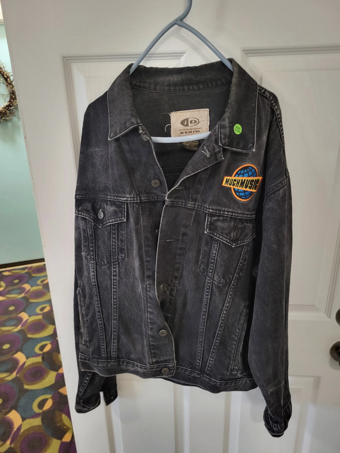 ID International Denim Jacket with MuchMusic Patch