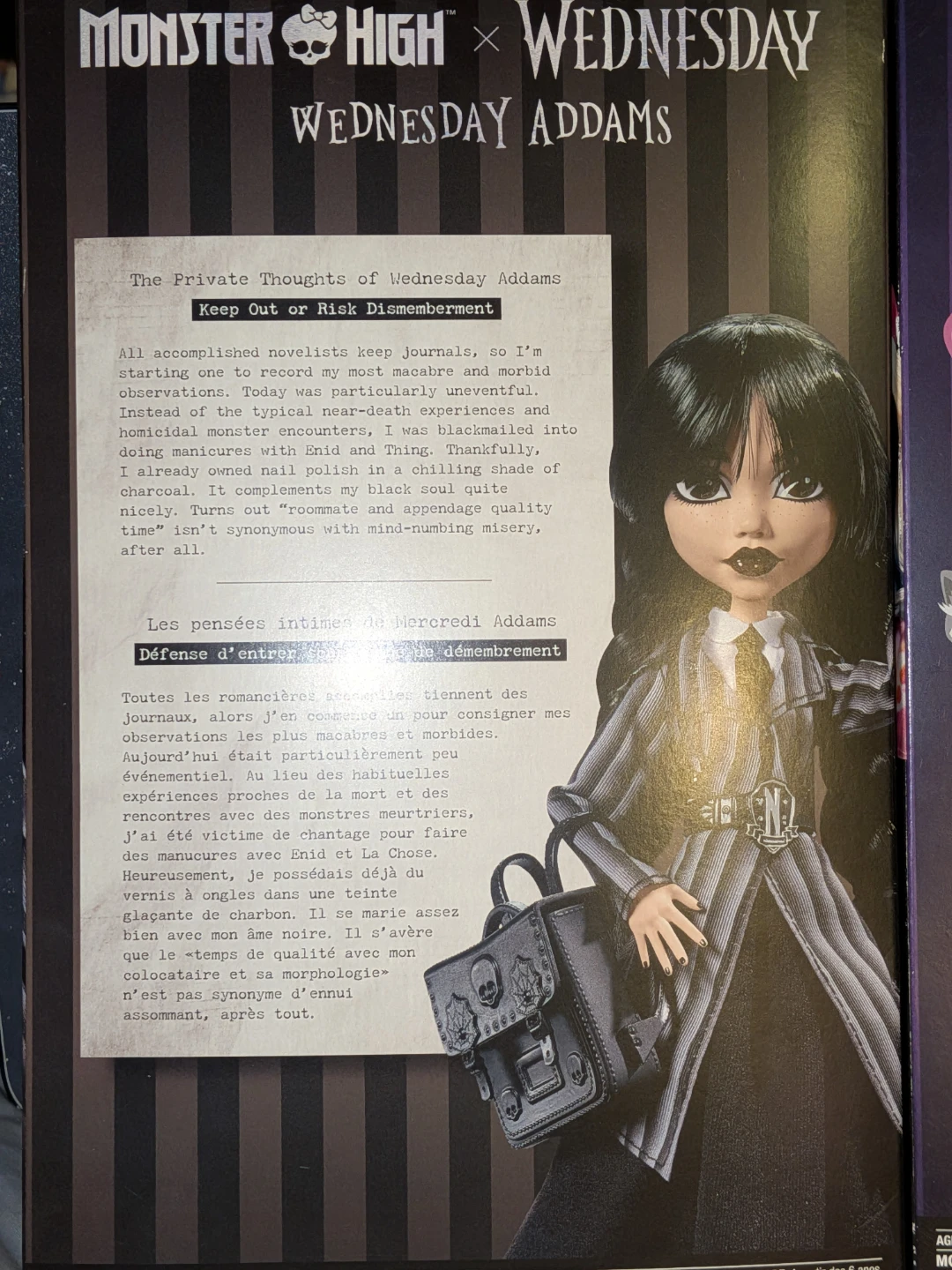 MH Skullectors Wednesday+Enid Collab Dolls x2 - photo 5