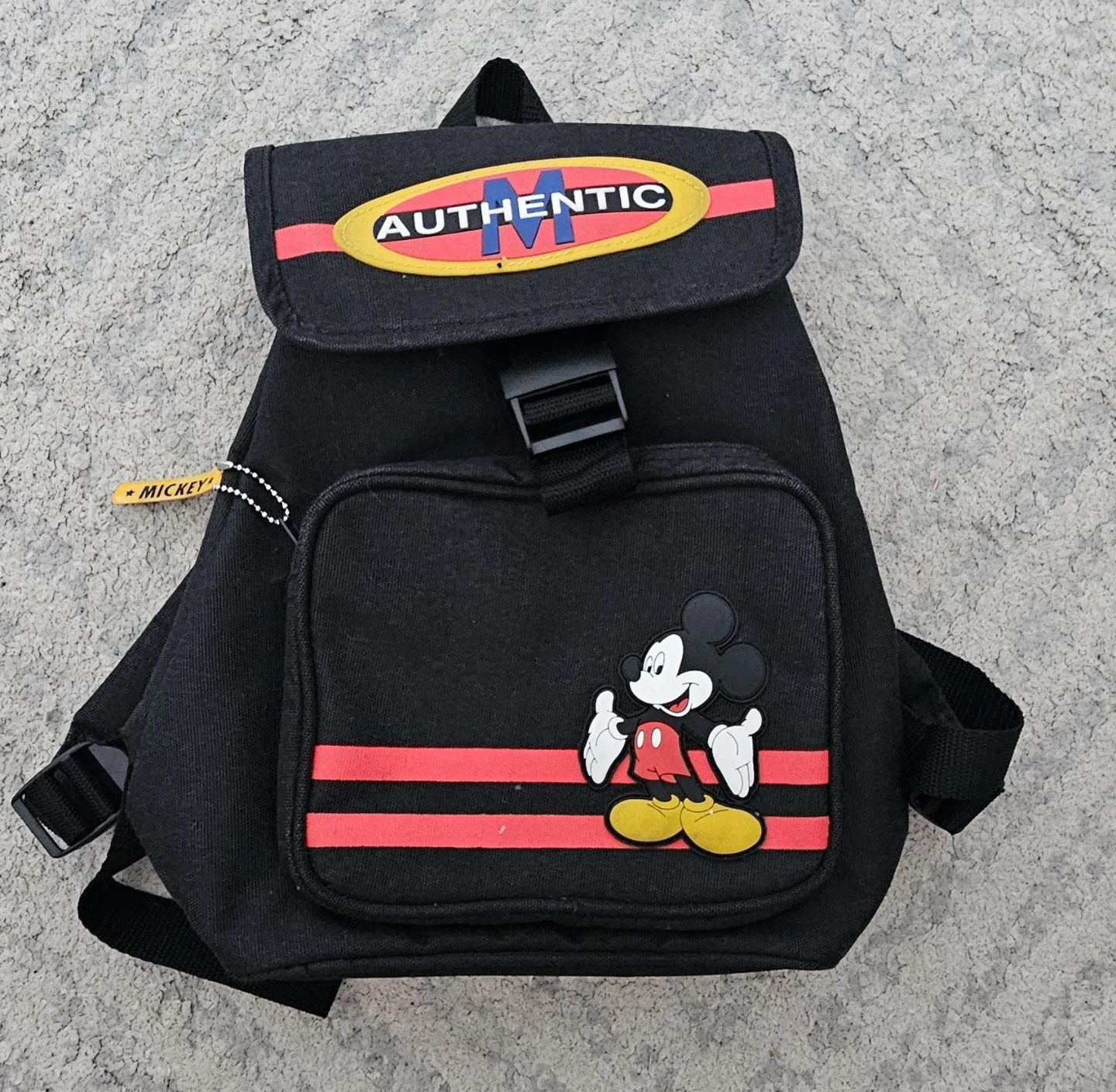 Black Mickey Mouse Backpack