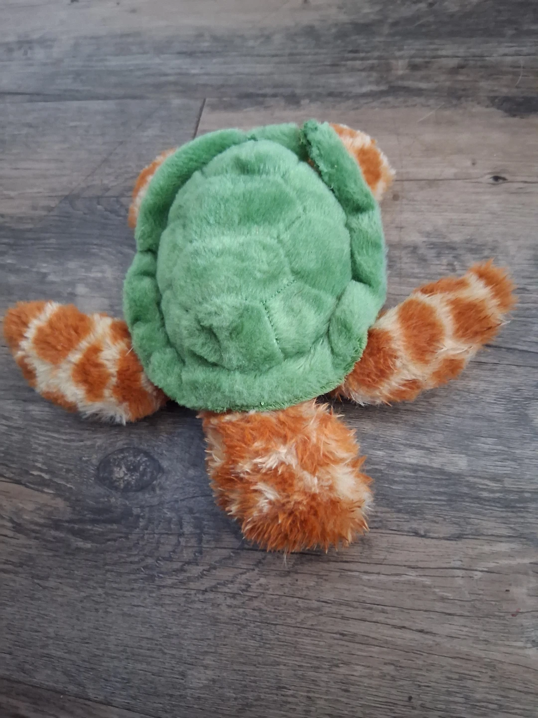 A turtle stuffed animal