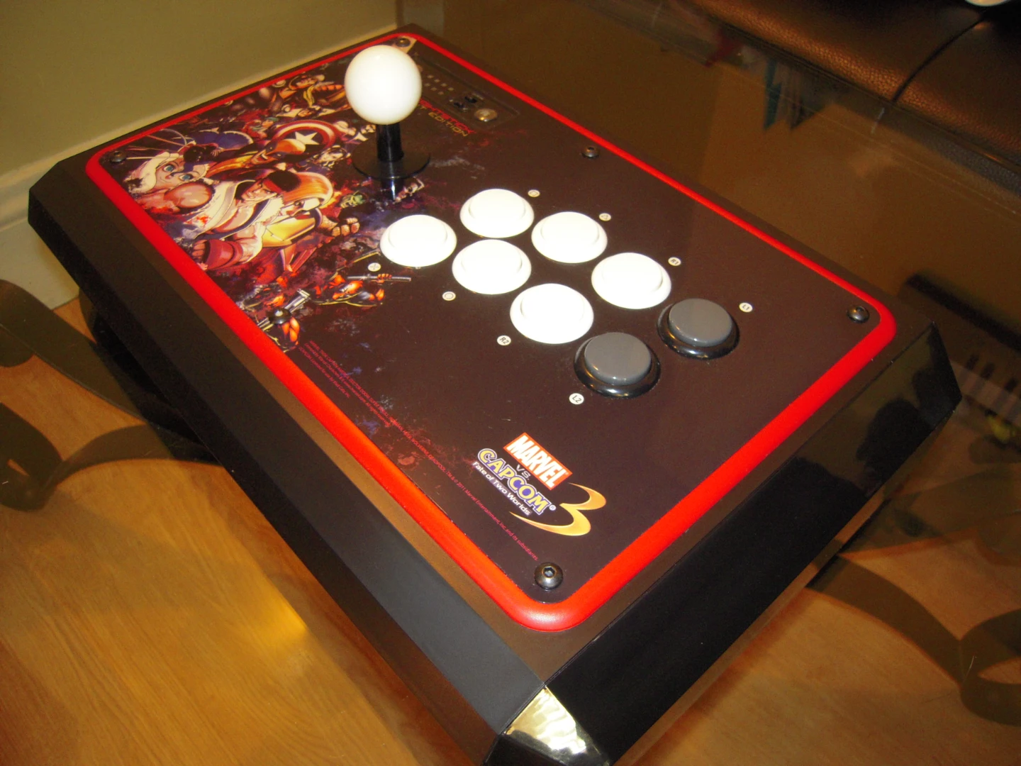 MadCatz Marvel Vs Capcom 3 Tournament Edition Fightstick PS3/PC - photo 3