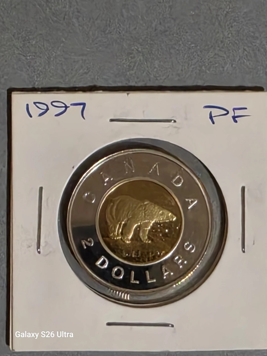 1997 Silver Proof Toonie