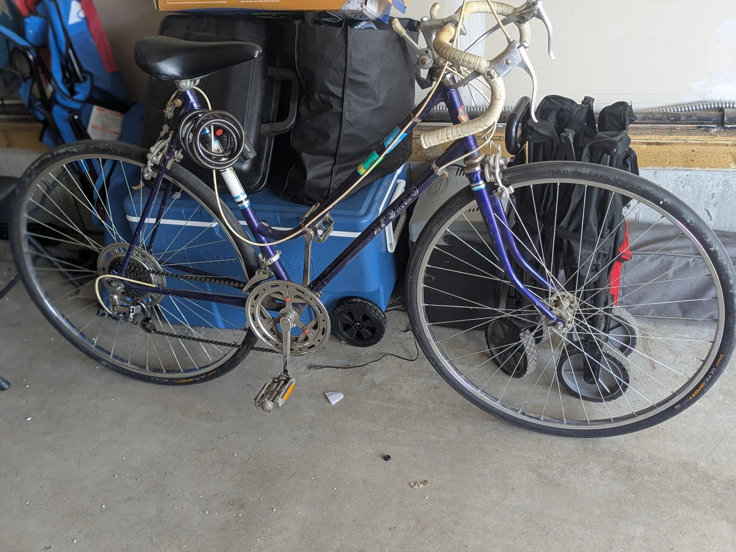 Vintage 70's women's road bike