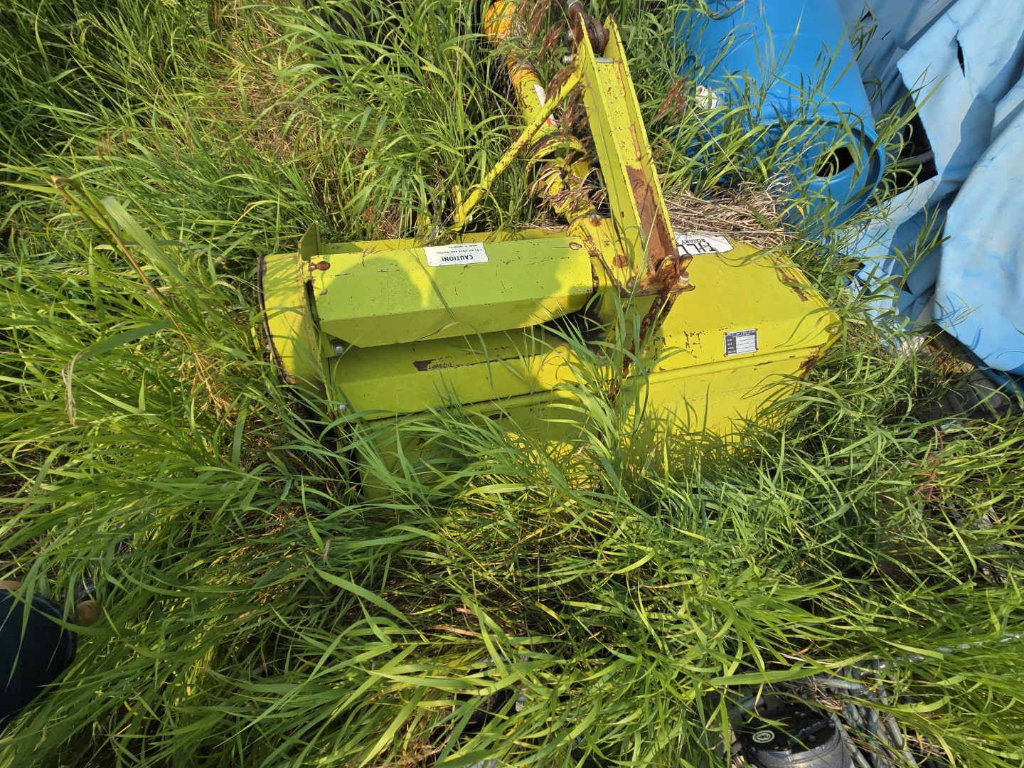 Yanmar YM 155 Tractor with Mower Attachment - photo 3
