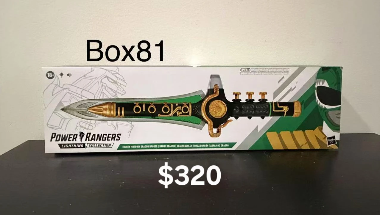 Power Rangers Lightning Collection Mighty Morphin Dragon Dagger