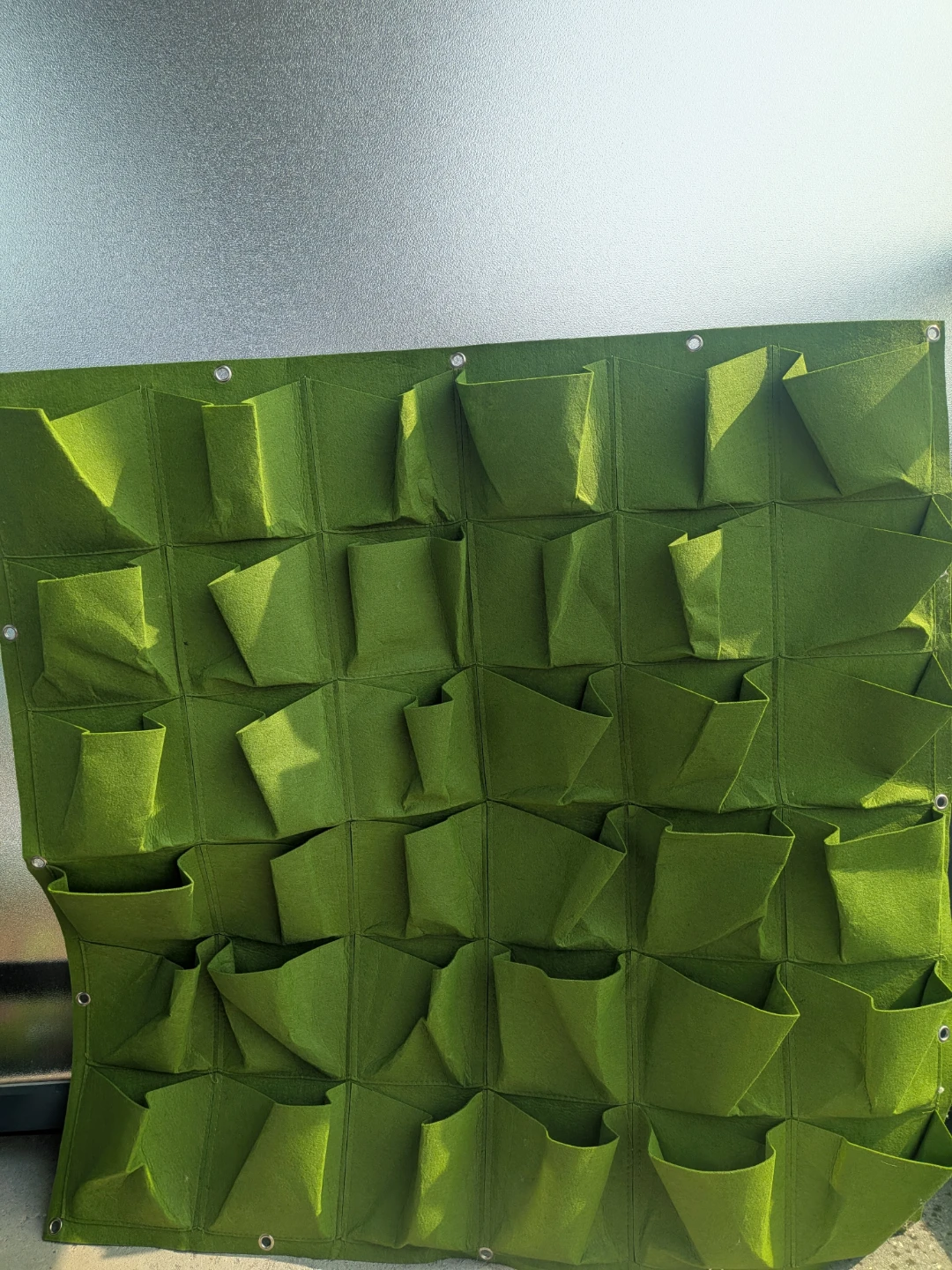 Green Felt Vertical Garden Planter