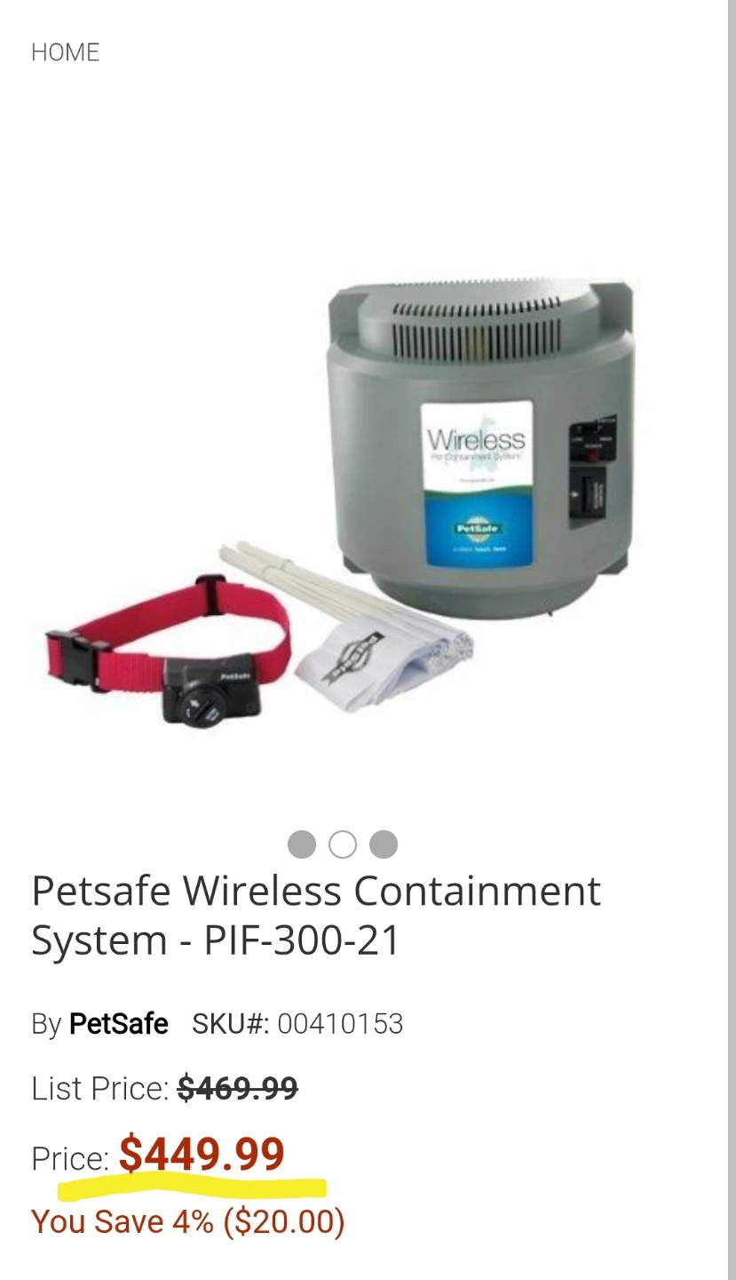 PetSafe Wireless Pet Containment System - photo 5