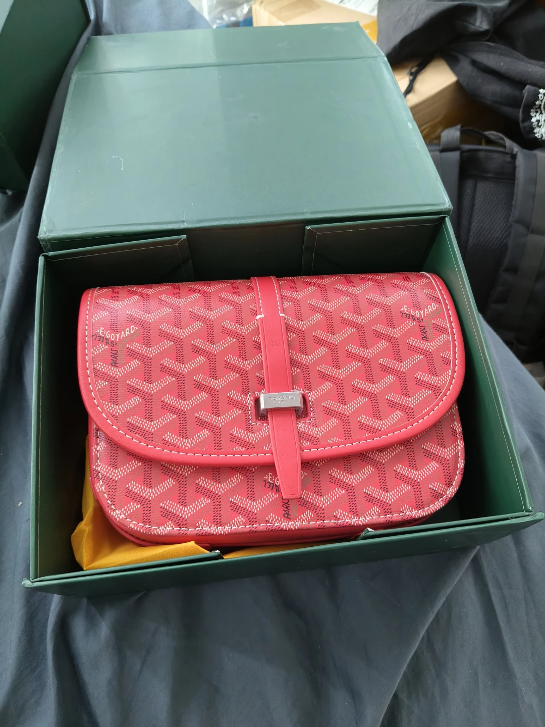 Goyard Red Clutch/Bag