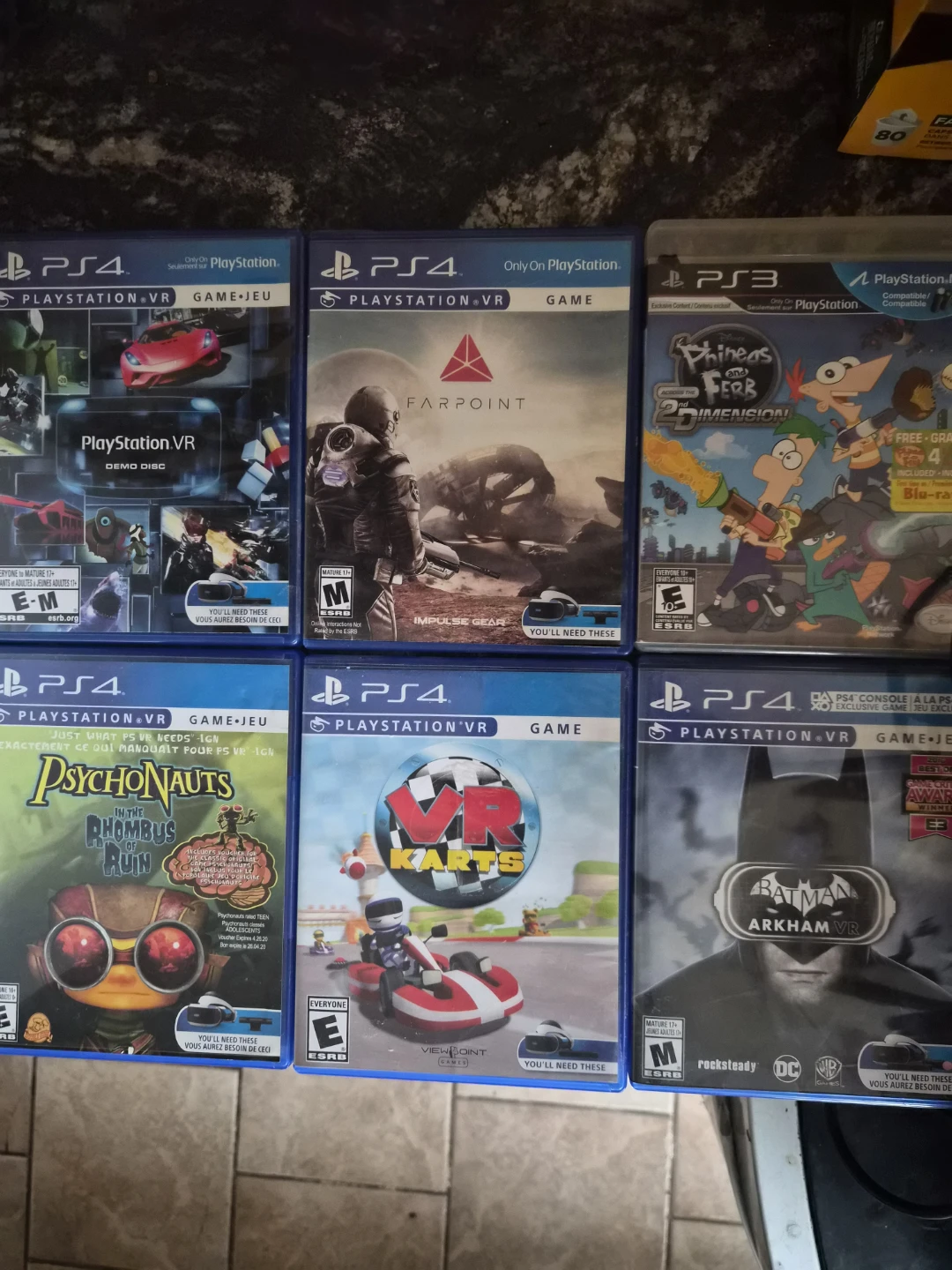 PlayStation VR Bundle with 5 Games - photo 3