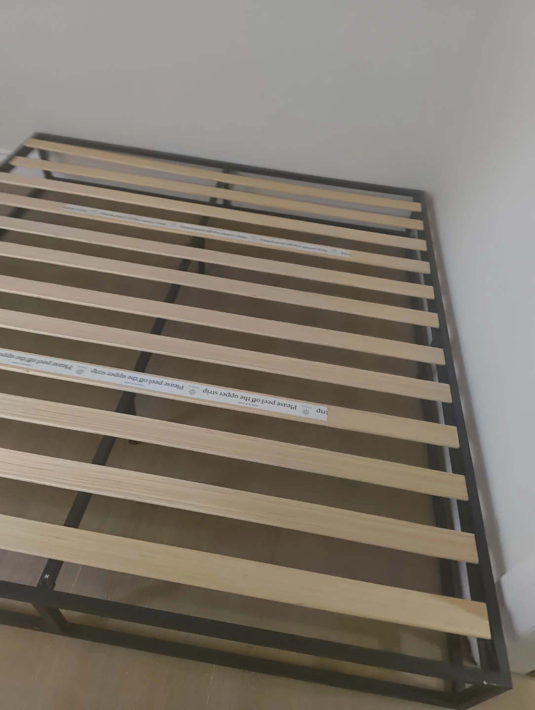 Metal Bed Frame with Wood Slats - photo 5