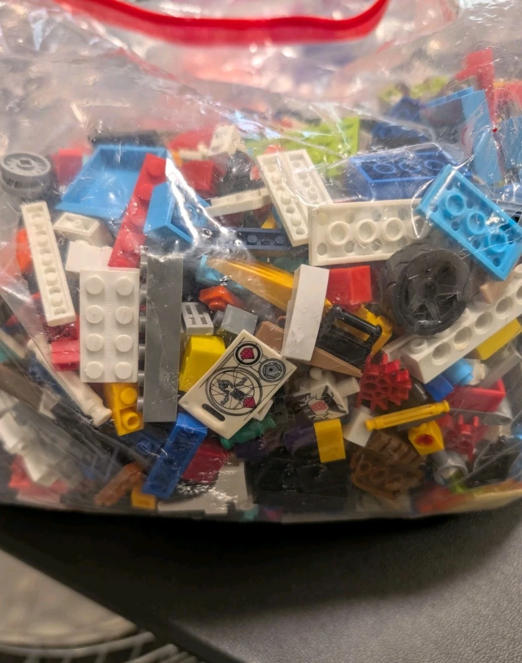 Unsorted 3 pounds LEGO compatible Building Blocks - photo 3