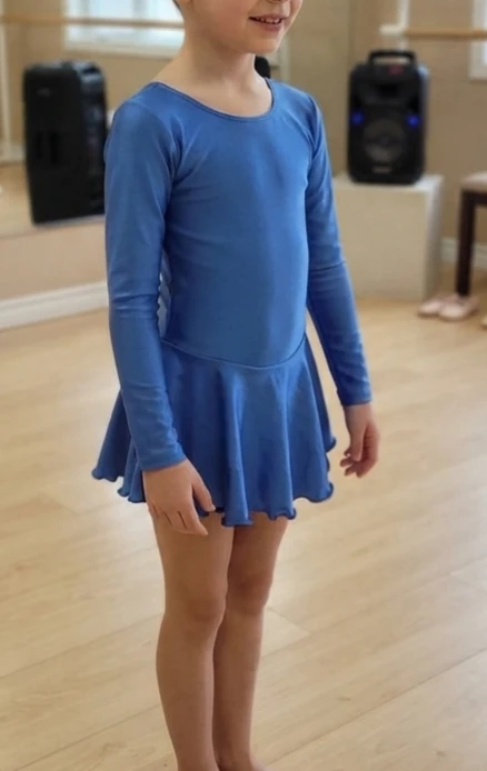 Blue Ice Skating Dress