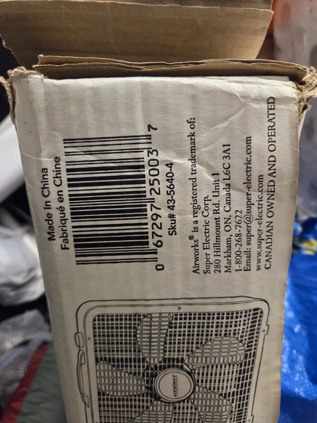 Airworks Box Fan 20 inch - photo 3