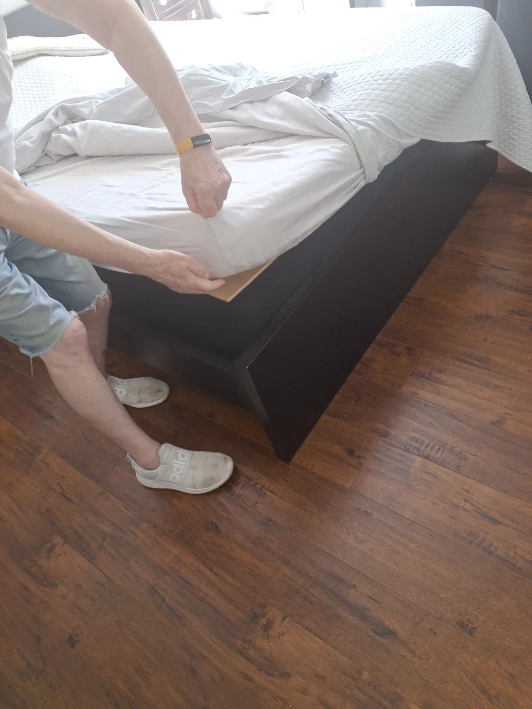 Double Platform Bed Frame with boxsping - photo 2
