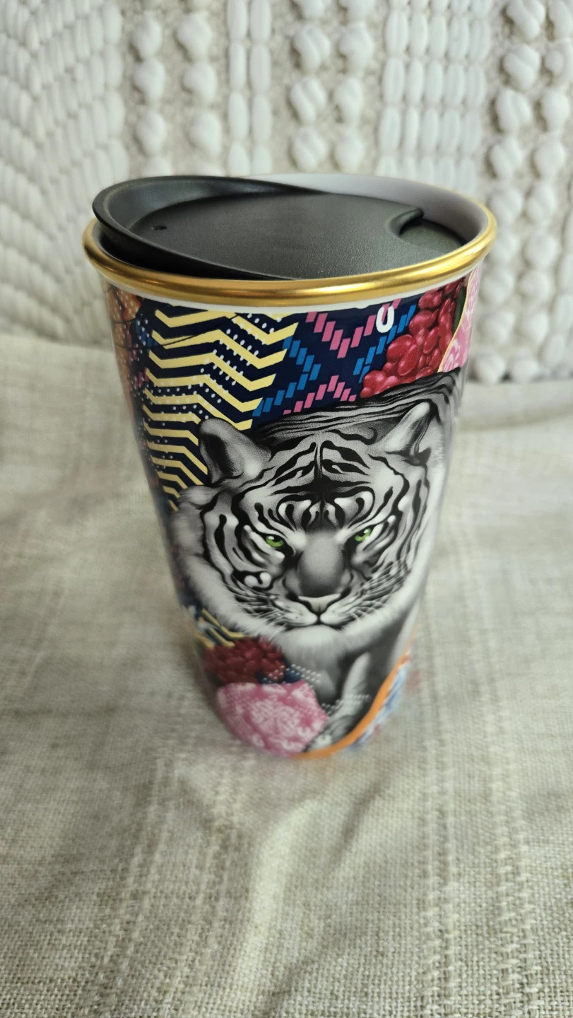 Collectible Starbucks + Tristan Eaton Travel Mug