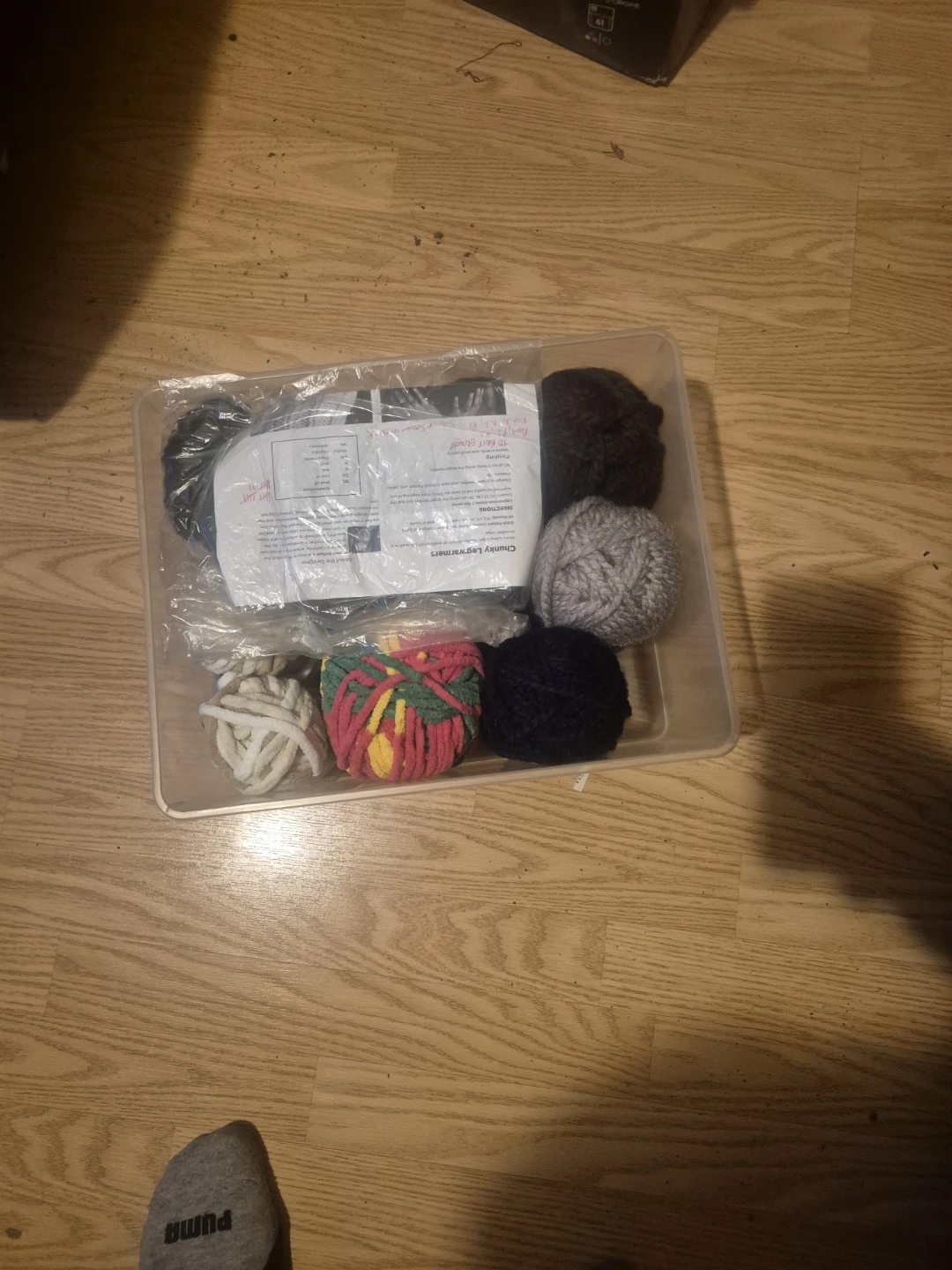 Chunky Knit Legwarmers Yarn Kit